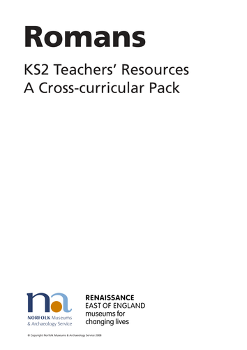 Cross Curriculum Roman Pack