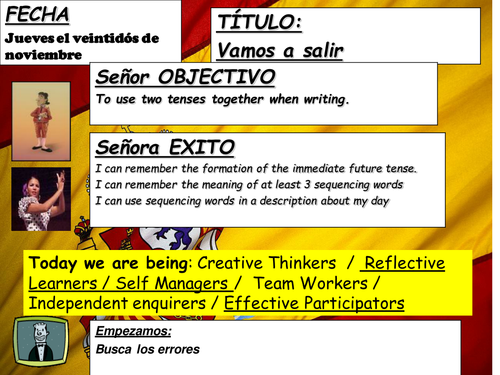 Mira 2.2 Vamos a salir | Teaching Resources