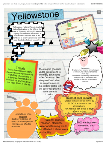 Colourful Yellowstone case study