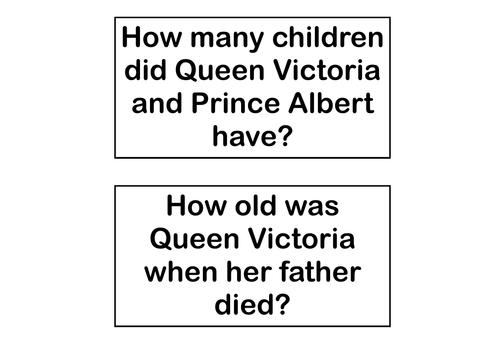 Queen Victoria Family Tree Display Teaching Resources