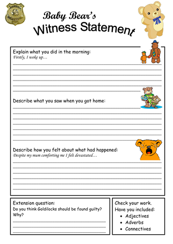 Roald Dahl's Revolting Rhymes: Goldilocks | Teaching Resources