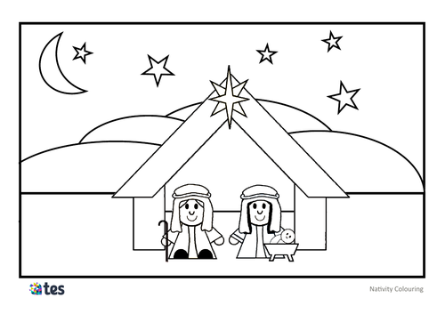 yule log christmas colouring sheet  teaching resources