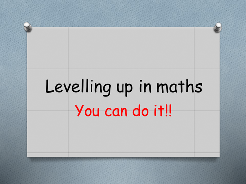 KS2 Maths revision slides - easy points