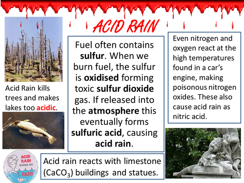AQA C1.4.4 Cleaner fuels and pollution