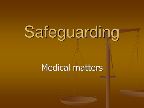Safeguarding medical