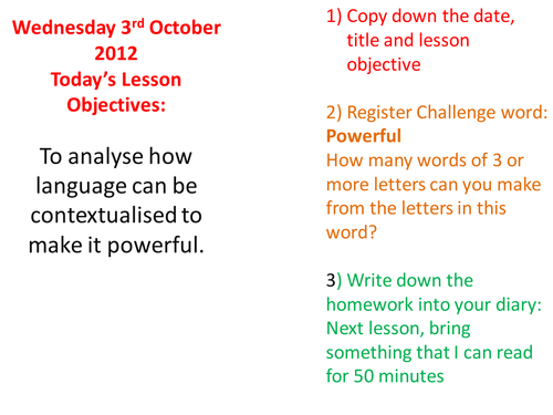 Level 2 to 3 Writers Using a song as poetry