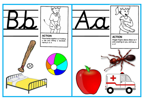 phonics display flash card