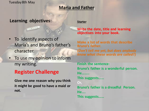 Boy In The Striped PYjamas Maria