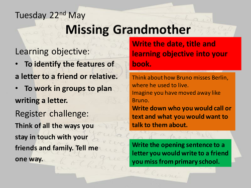 Boy In The Striped PYjamas Missing Grandmother