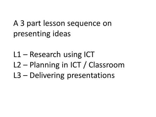 Presentation skills 3 lessons easily adaptable