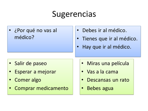 Present perfect and the doctor