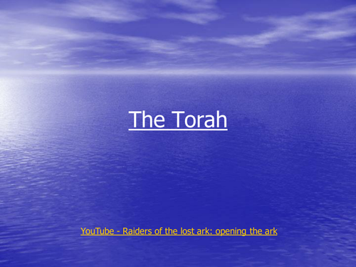 Judaism - The Torah