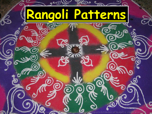 Rangoli patterns