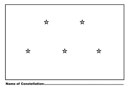Constellations Drawing Exercise | Teaching Resources
