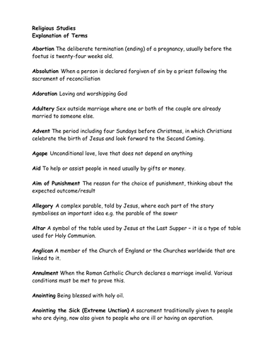 Religion coursework 2012 08 image