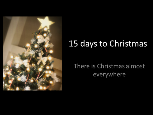 15 Days to Christmas