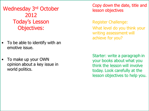 2012 Death Penalty Lesson 1 - Brainstorm