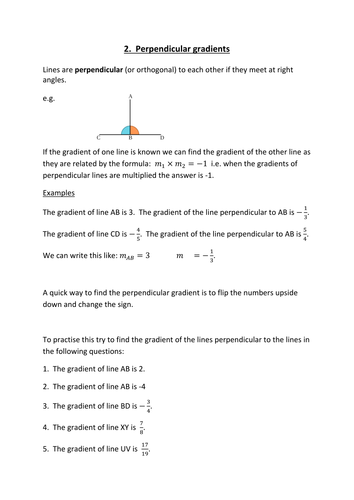 Introducing the basics of co-ordinate geometry