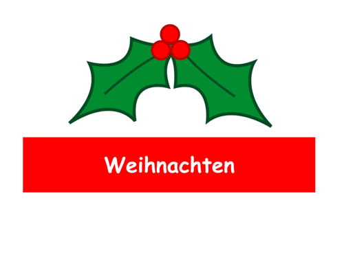 German Christmas songs - Weihnachtslieder