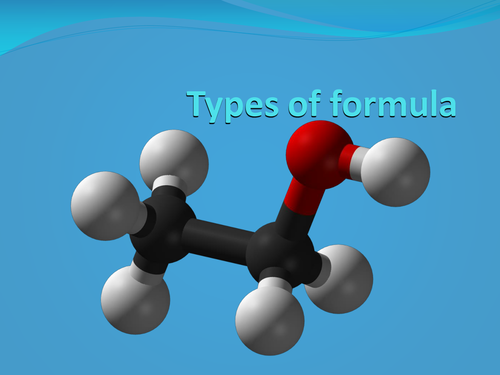 types of formula