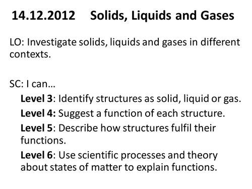 Science of Solids, Liquids and Gases I - An Egg