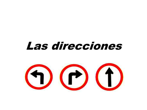 Directions - KS3