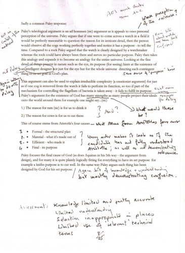 The Teleological Argument