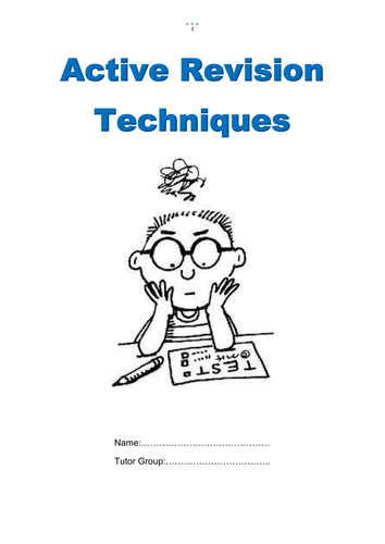 Active Revision Techiques Booklet