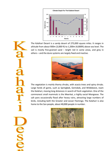 Life In The Kalahari