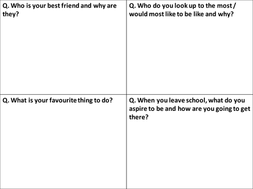 Starting With new Classes - lesson on who's who