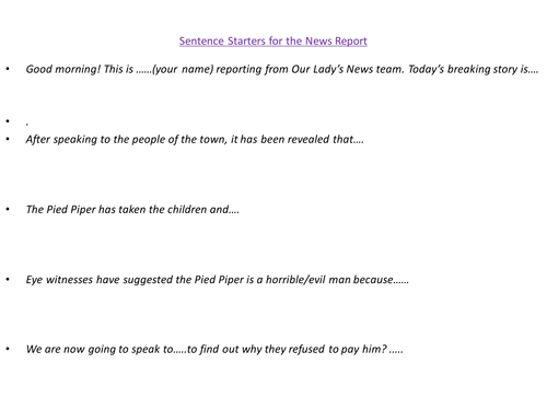 Roger Hurn Lesson 2 Pied Piper News Story