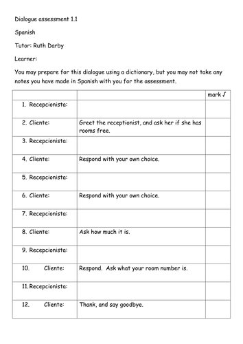 KS3 Assessments