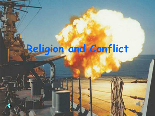 Religion and Conflict Picture Presentation
