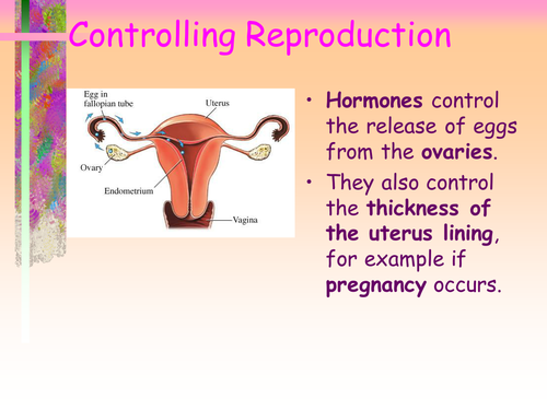 Controlling reproduction higher