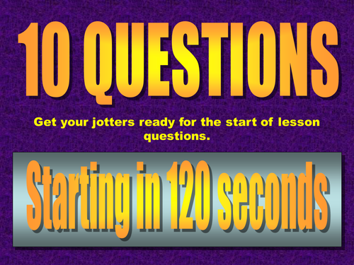 10 Question Assessment The Solar System