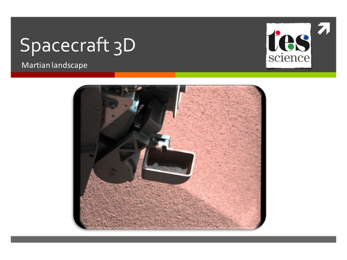 Spacecraft 3D - create your own martian landscape!
