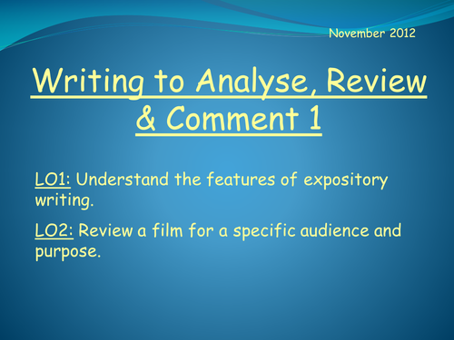 Writing to ARC (Introduction)