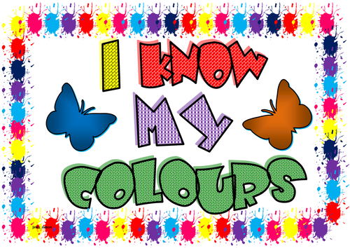 Early Years - I Know My Colours