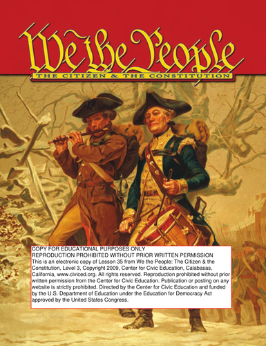 We the People: The Citizen & the Constitution KS3