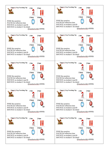 Teaching tips CPD cards