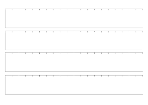 Converting decimals and fractions using strips