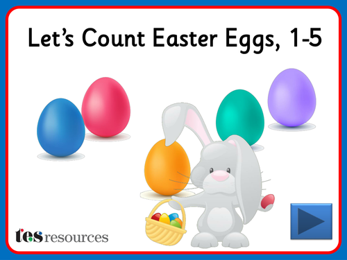 Let's Count Easter Eggs! 1-5