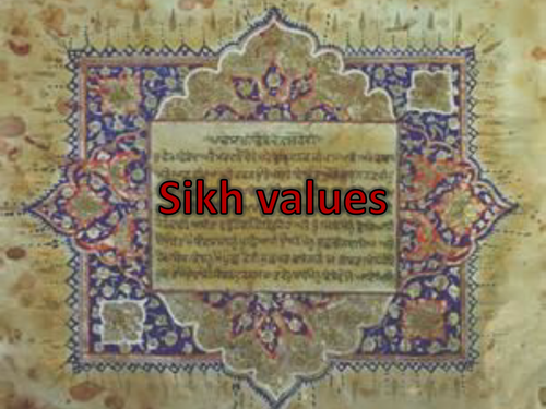 Sikh values