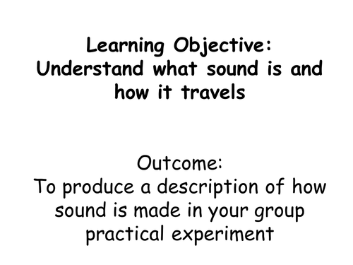 Sound circus and identify that sound