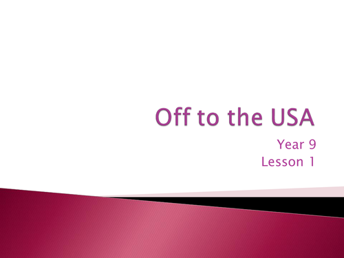 Pilgrims gapfiller and USA introduction lesson