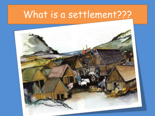 Settlements - start and role play