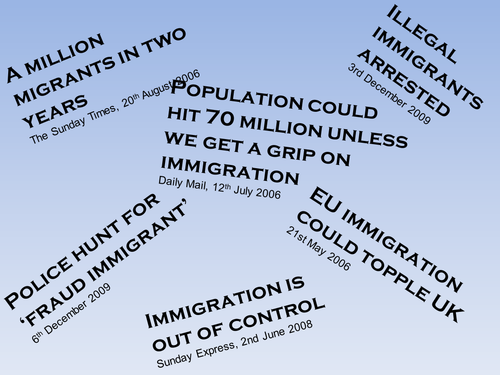 Immigration And The Media