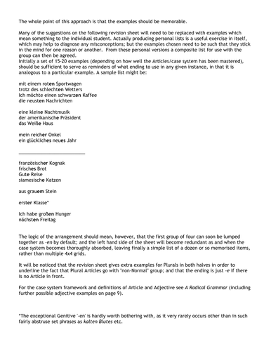 Adjectives by example