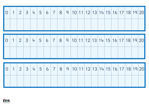 Games with Number Lines, 0-20