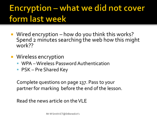 GCSE Computing - Lesson 15